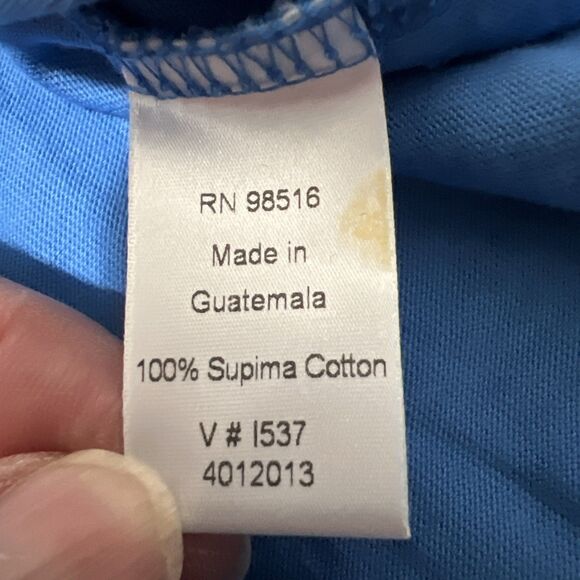 NWT Coldwater Creek Shirt Womens 3X Supima Short Sleeve Tshirt Top Blue - Picture 5 of 9